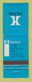 Matchbook Cover - Hilton Hotel Nashville TN
