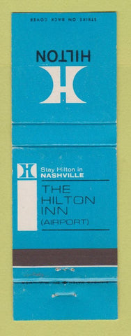 Matchbook Cover - Hilton Hotel Nashville TN