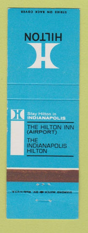 Matchbook Cover - Hilton Hotel Indianapolis IN WEAR Buick