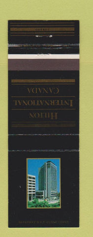 Matchbook Cover - Hilton Hotel International Canada Quebec QC #1