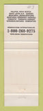 Matchbook Cover - Hilton Hotel International Canada Montreal QC #1