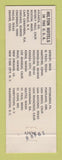 Matchbook Cover - Hilton Hotel Hawaii Kona Maui Honolulu