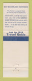 Matchbook Cover - Best Western San Jose Lodge CA