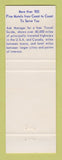 Matchbook Cover - Best Western Ponderosa Inn Billings MT