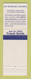 Matchbook Cover - Best Western Royal Motor Inn Beaverton OR