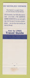 Matchbook Cover - Best Western Sandman Motel Waco TX
