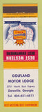 Matchbook Cover - Best Western Golfland Motor Lodge Doraville GA