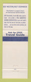 Matchbook Cover - Best Western Downtowner Motor Inn Carson City NV