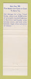 Matchbook Cover - Best Western Ship Ashore Motel Smith River CA