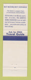 Matchbook Cover - Best Western Bostonian Motor Inn New Boston TX