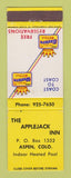 Matchbook Cover - Best Western Applejack Inn Aspen Colorado