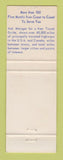 Matchbook Cover - Best Western Applejack Inn Aspen Colorado