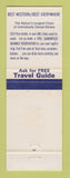 Matchbook Cover - Best Western Great Plains Motel Lincoln NE