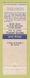 Matchbook Cover - Best Western Turquoise Motel Cortez Colorado