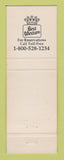 Matchbook Cover - Best Western Black Angus Steak Ranch Great Bend KS