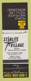 Matchbook Cover - Best Western Starlite Village Fort Dodge Ames IA