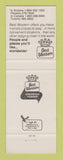 Matchbook Cover - Best Western Starlite Village Fort Dodge Ames IA