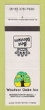 Matchbook Cover - Best Western Windsor Oaks Inn Grayville IL