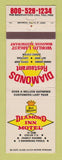 Matchbook Cover - Best Western Diamond Inn Motel Village Ridge MO