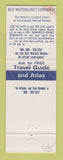 Matchbook Cover - Best Western Mize Motel Sevierville TN