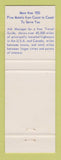 Matchbook Cover - Best Western Phil Town Inn Sturgis SD