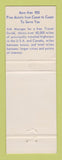 Matchbook Cover - Best Western La Villa Motel Denison TX WEAR