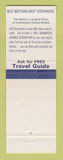 Matchbook Cover - Best Western New Timbers Motel Shelton WA