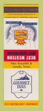 Matchbook Cover - Best Western Gourmet Inns New Braunfels Laredo TX