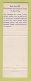 Matchbook Cover - Best Western El Mar Motel Restaurant Lamar Colorado
