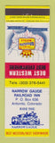 Matchbook Cover - Best Western Narrow Gauge Railroad Antonito Colorado