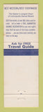 Matchbook Cover - Best Western Motel Ebensburger Ebensburg PA