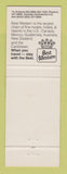 Matchbook Cover - Best Western Roswell Inn NM