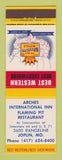 Matchbook Cover - Best Western Arches International Inn Joplin MO