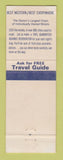 Matchbook Cover - Best Western Buffalo Inn Motor Hotel Goodland KS