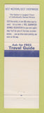 Matchbook Cover - Best Western Garden Villa Motel Roseburg OR
