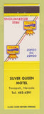 Matchbook Cover - Best Western Silver Queen Motel Tonopah NV