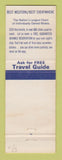 Matchbook Cover - Best Western Sands Motel Fort Smith AR WEAR