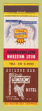 Matchbook Cover - Best Western Trails End Motel Abilene KS