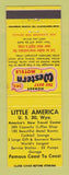Matchbook Cover - Best Western Little America WY