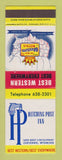 Matchbook Cover - Best Western Hitching Post Inn Cheyenne WY