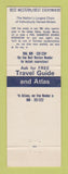 Matchbook Cover - Best Western Hitching Post Inn Cheyenne WY