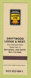 Matchbook Cover - Best Western Driftwood Lodge Springdale UT