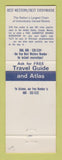 Matchbook Cover - Best Western Mills Motel Mason OH