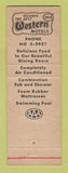 Matchbook Cover - Curtwood Hotel Court Restaurant Gainesville TX