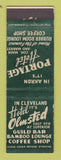 Matchbook Cover - Hotel Olmsted Portage Akron Cleveland OH