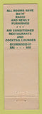 Matchbook Cover - Hotel Olmsted Portage Akron Cleveland OH