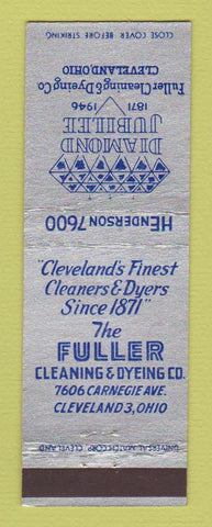 Matchbook Cover - Fuller Cleaning Dyeing 1946 Cleveland OH