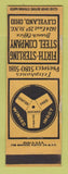 Matchbook Cover - Firth Sterling Steel Cleveland OH WEAR