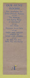 Matchbook Cover - Kornman's Restaurant lobster Cleveland OH