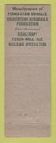 Matchbook Cover - Perma Stain Shingles Cleveland OH